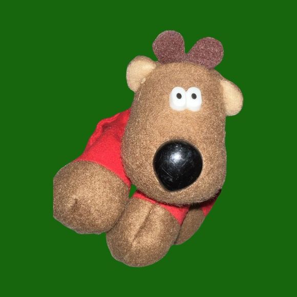 Randy Reindeer Plush Burger King Christmas 1987 Hallmark - Picture 1 of 3